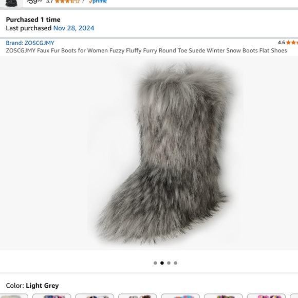 Amazon Shoes - Amazon Gray Women's Winter Boots